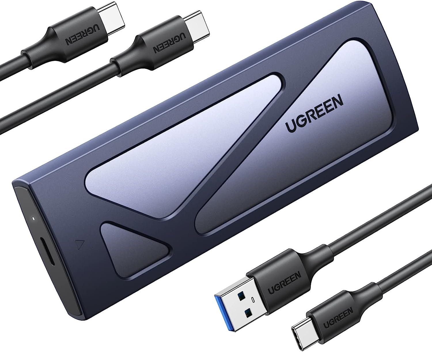 Dischi rigidi: M.2 NVMe PCIe USB-C SSD-Gehäuse 10Gbps – Nuovo e nell'imballaggio originale da Châtelaine venduto da topshop.switzerland
