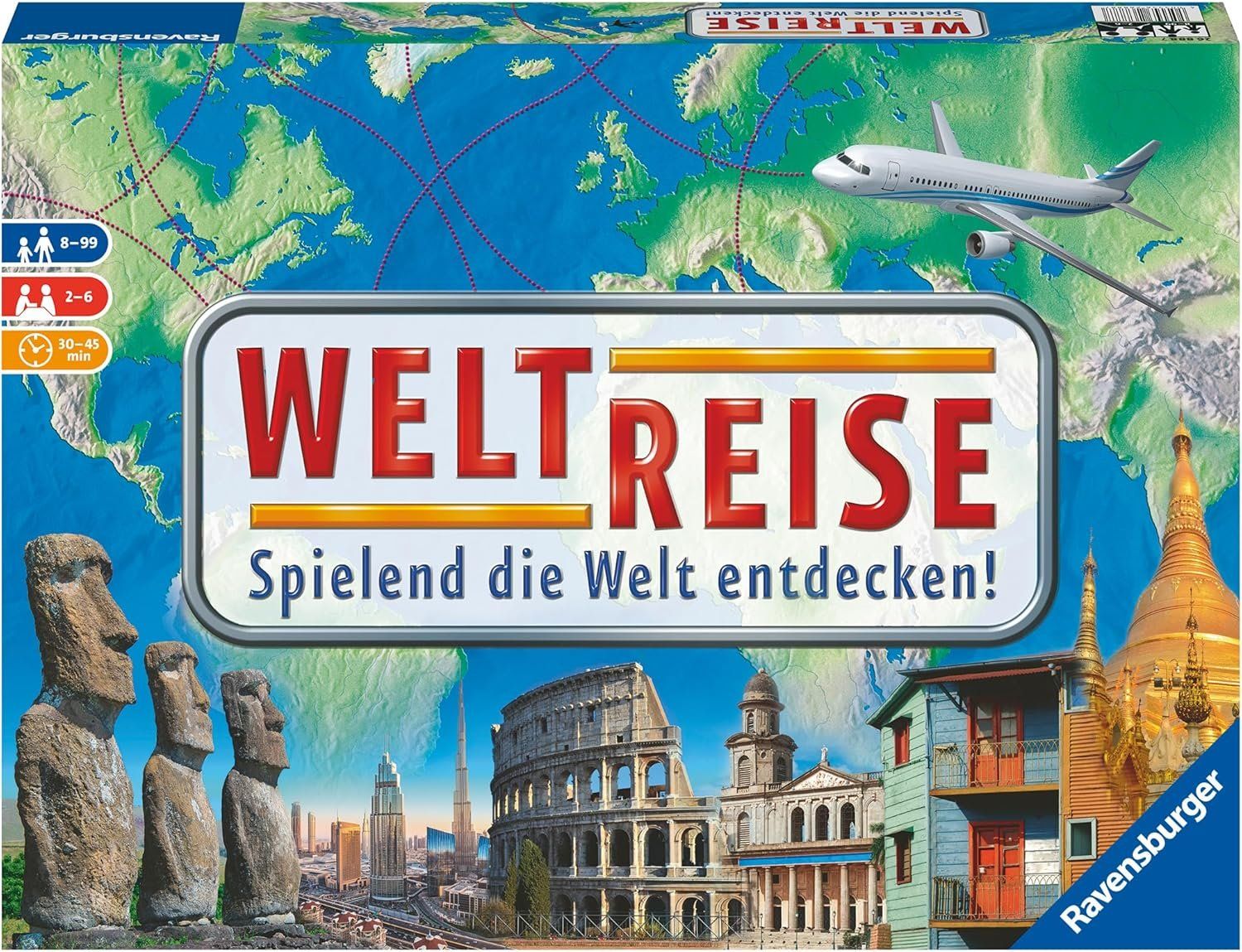 Ravensburger Giochi: Revenburger Spiel "Weltreise" – Nuovo (secondo la descrizione) da Giubiasco venduto da gorgon621 1