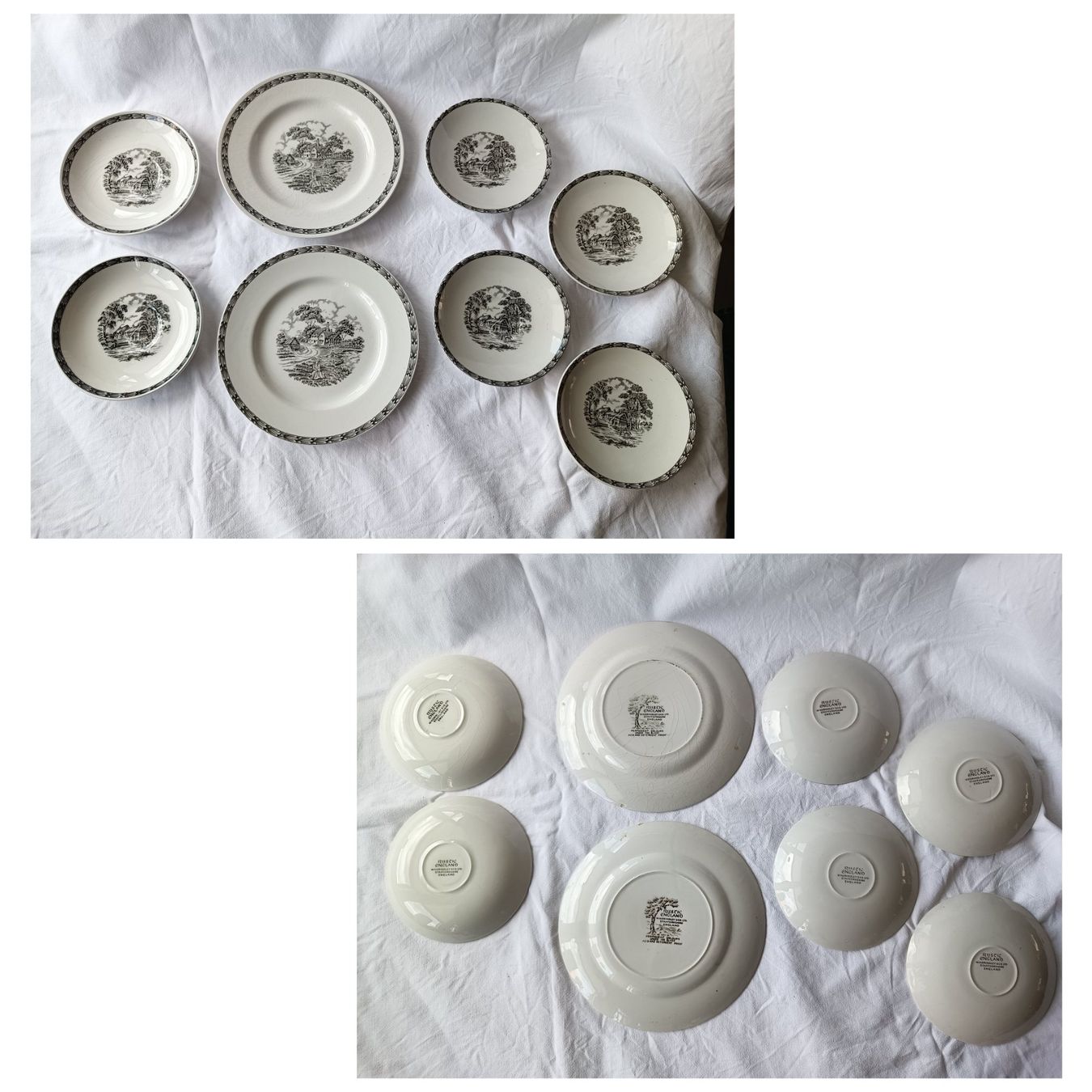 Set di piatti: Rustic England Porzellan – Usato da Oberegg venduto da A-Z.Handel.Loehrer 5