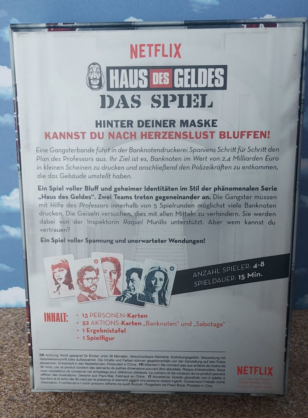 Spiele: Netflix- Haus des Geldes - Das Spiel – Neu (gemäss Beschreibung) aus Läufelfingen von Rubine 1