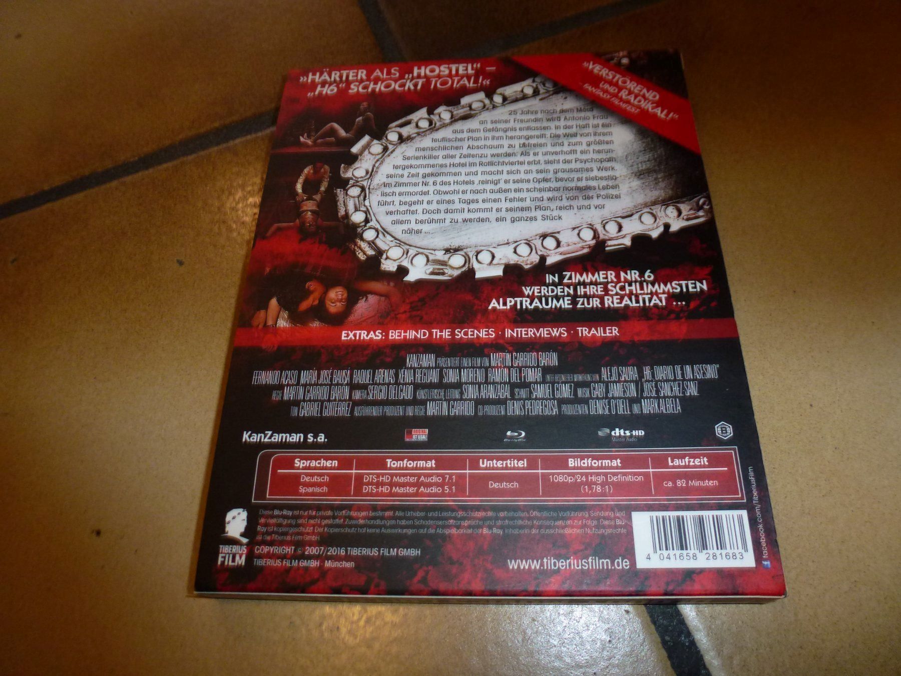Alle DVDs: H6 - Tagebuch eines Serienkillers BLU-RA – Gebraucht aus Olten von Disc-Verkauf 1
