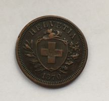 1870 1 Rappen vz+