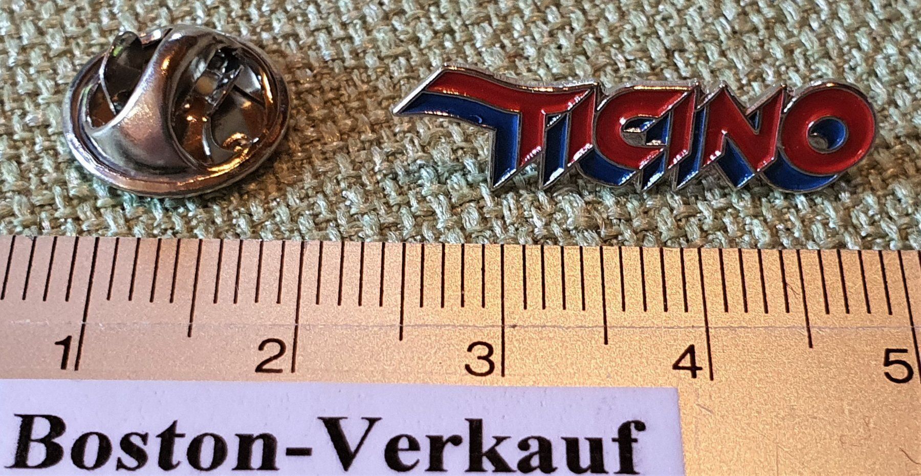 Placchette & Badge: D170 - Pin Ticino  Tessin Logo Schweiz – Usato da Reinach BL venduto da Boston-Verkauf 1