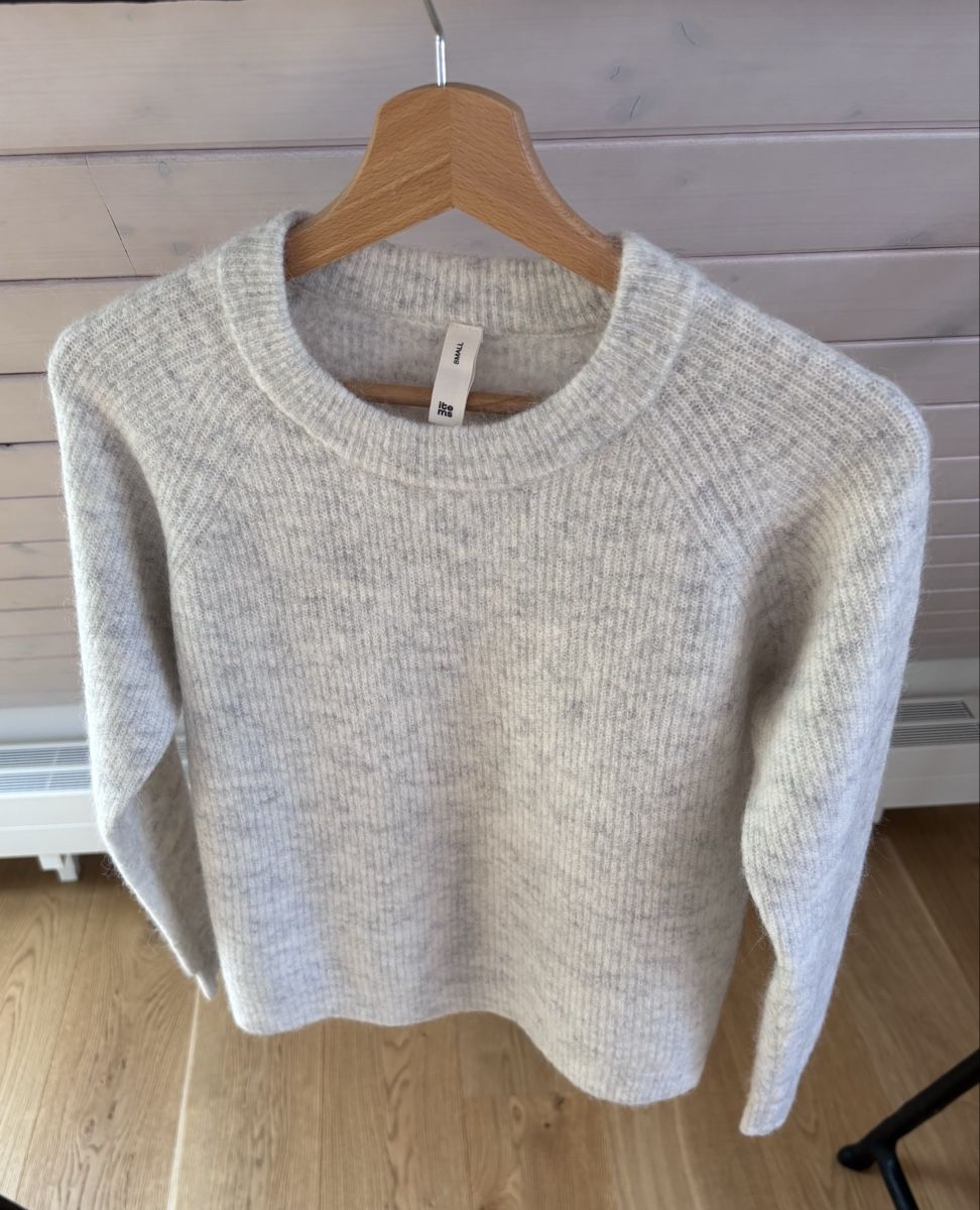Pullover & Sweatshirts: Kitchener light grey melange woolen crew neck, small – Neu (gemäss Beschreibung) aus Kilchberg ZH von ben_pc68 2