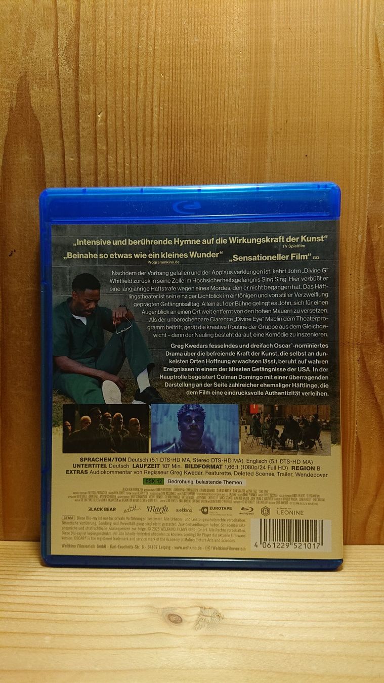 Tutti i DVDs: SING SING Blu-Ray – Usato da Wilderswil venduto da Exebub 1