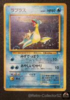 Pokemon Card Japanese Lapras No.131 MFO Fossil Holo 1997