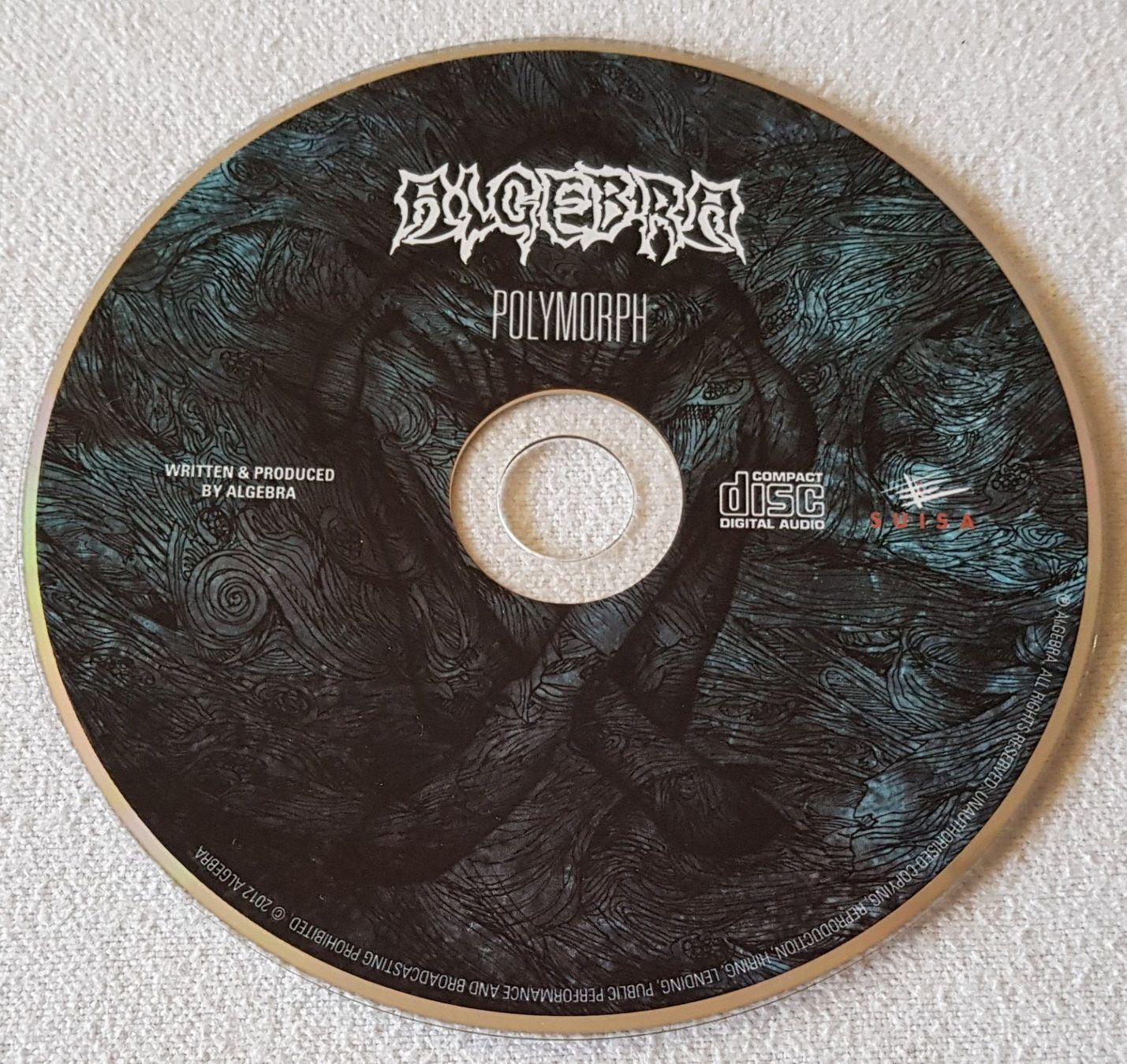 CD: Algebra ‎– Polymorph - CD - 2012 - Switzerland First Press – Usato da Uster venduto da Zardodel 2