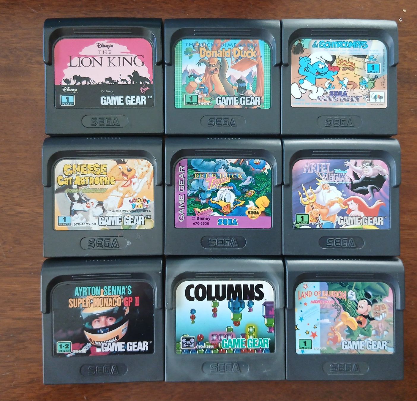 Sega Giochi: 9 jeux game gear – Usato da Romont FR venduto da 777.gameur.game.boy