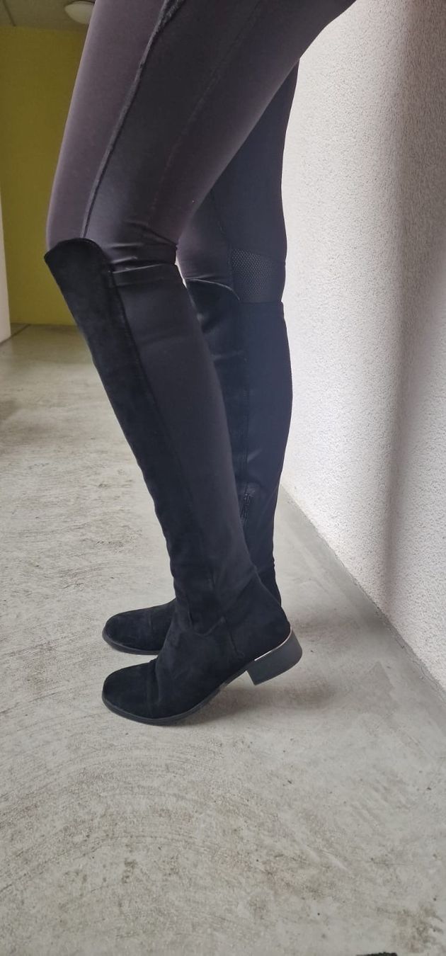 Scarpe da donna: Overknees mit Reisverschluss – Usato da Diessenhofen venduto da nia_2k9h 3
