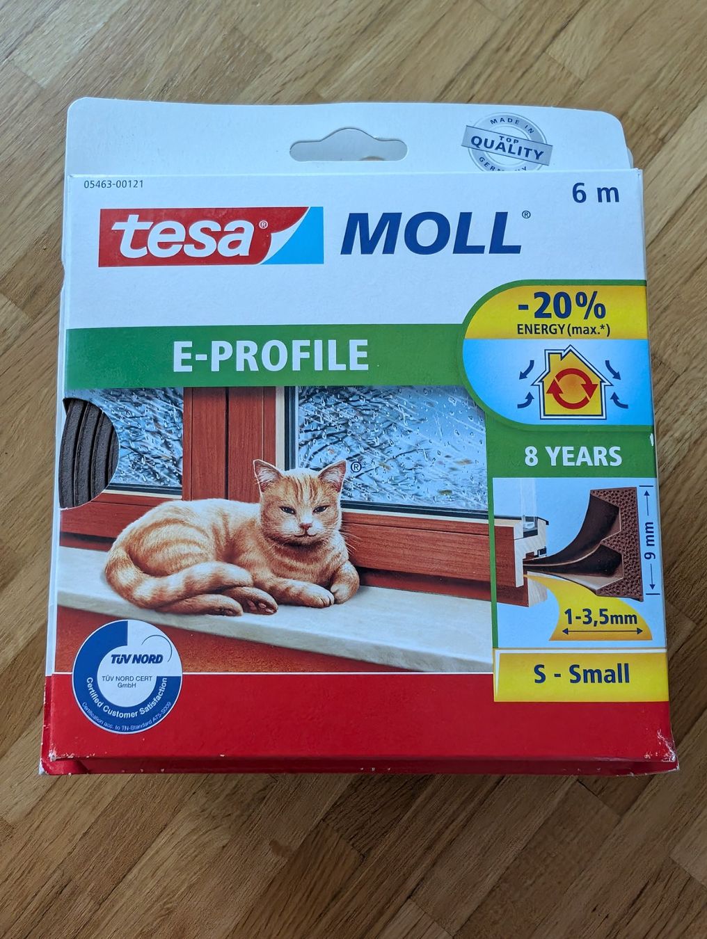 Installations sanitaires: Tesa Moll E-Profile 6m Weatherstrip New – Neuf avec emballage d'origine à Zürich par morgannpz