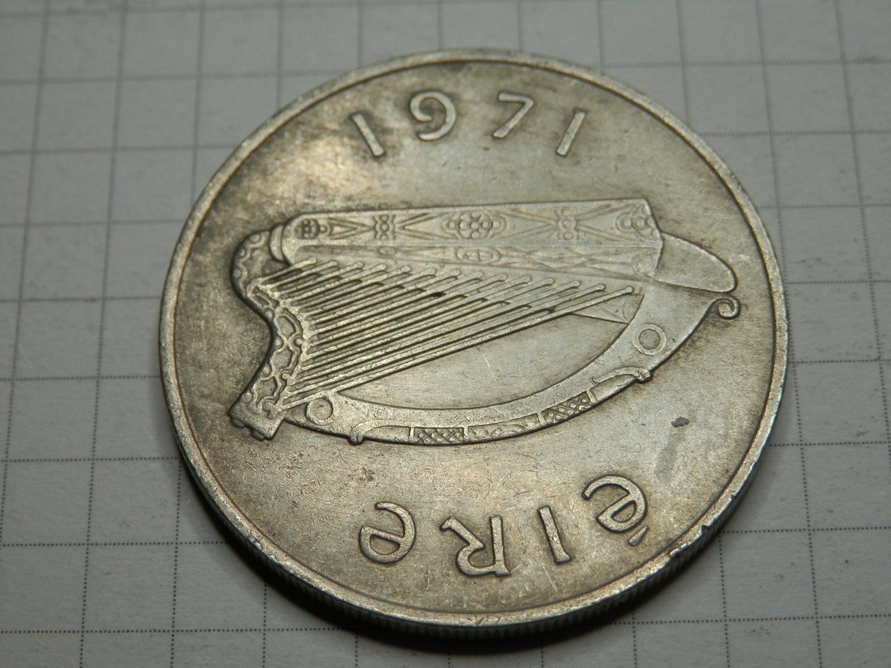 Alle Münzen: Irland  10 Pence, 1971 – Gebraucht aus Weiach von weiach81 1