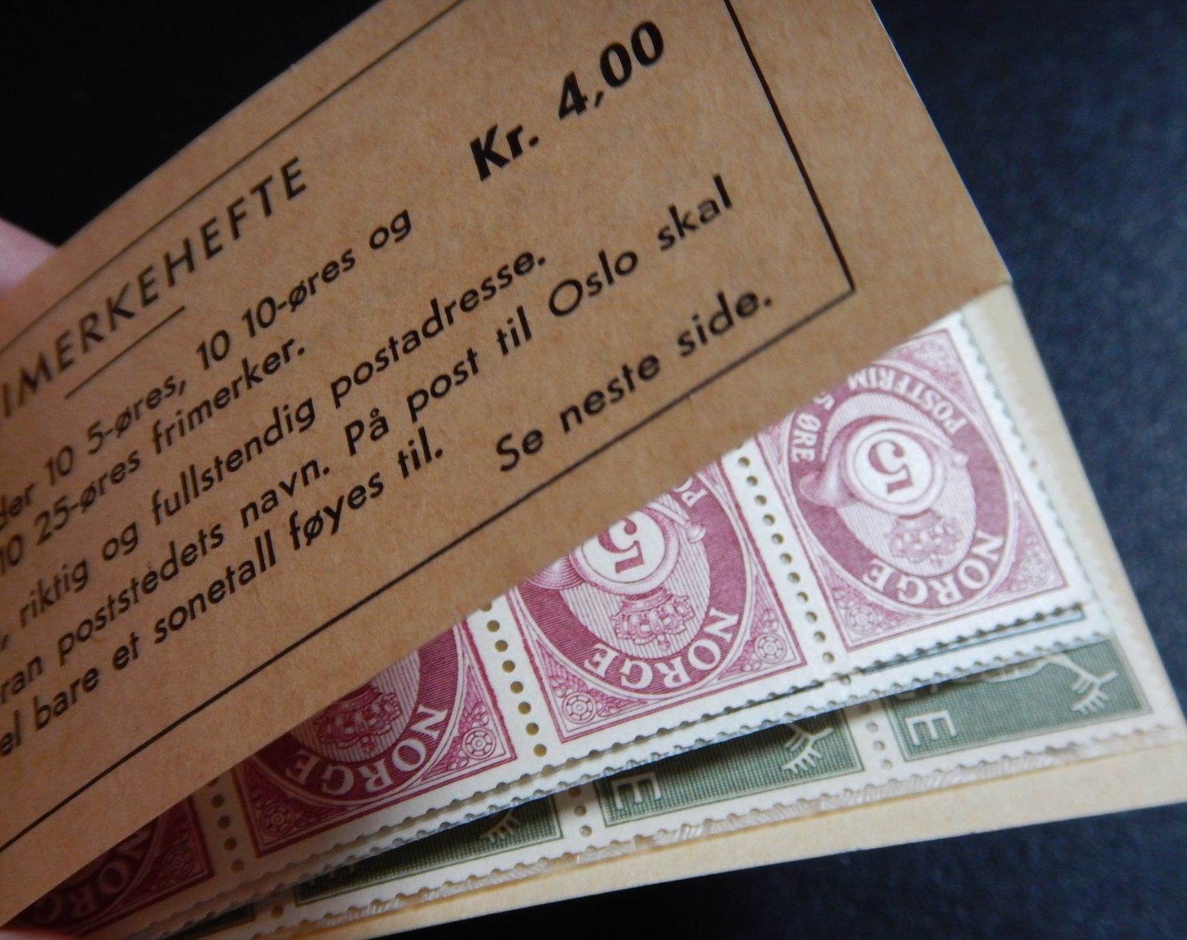 Tutti i francobolli: Norwegen Markenheft 1968 Kat. 40 Euro – Usato da Zürich venduto da Muehlekauf 1
