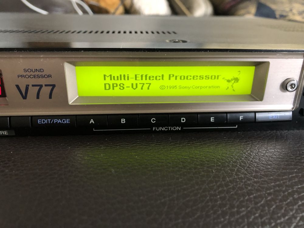 Sony DPS V77 multi effect processor Kaufen auf Ricardo