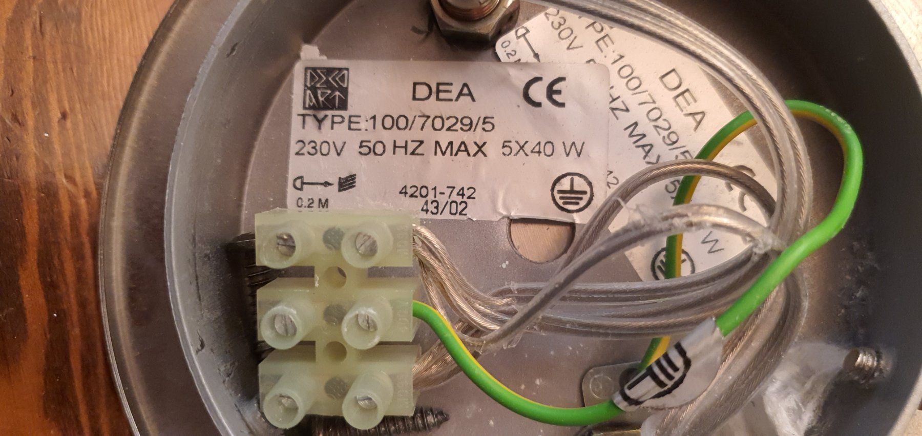 Lampadari & plafoniere: DEA Hängeleuchte mit 5 Glas Leuchten – Usato da Neerach venduto da SilliS 7