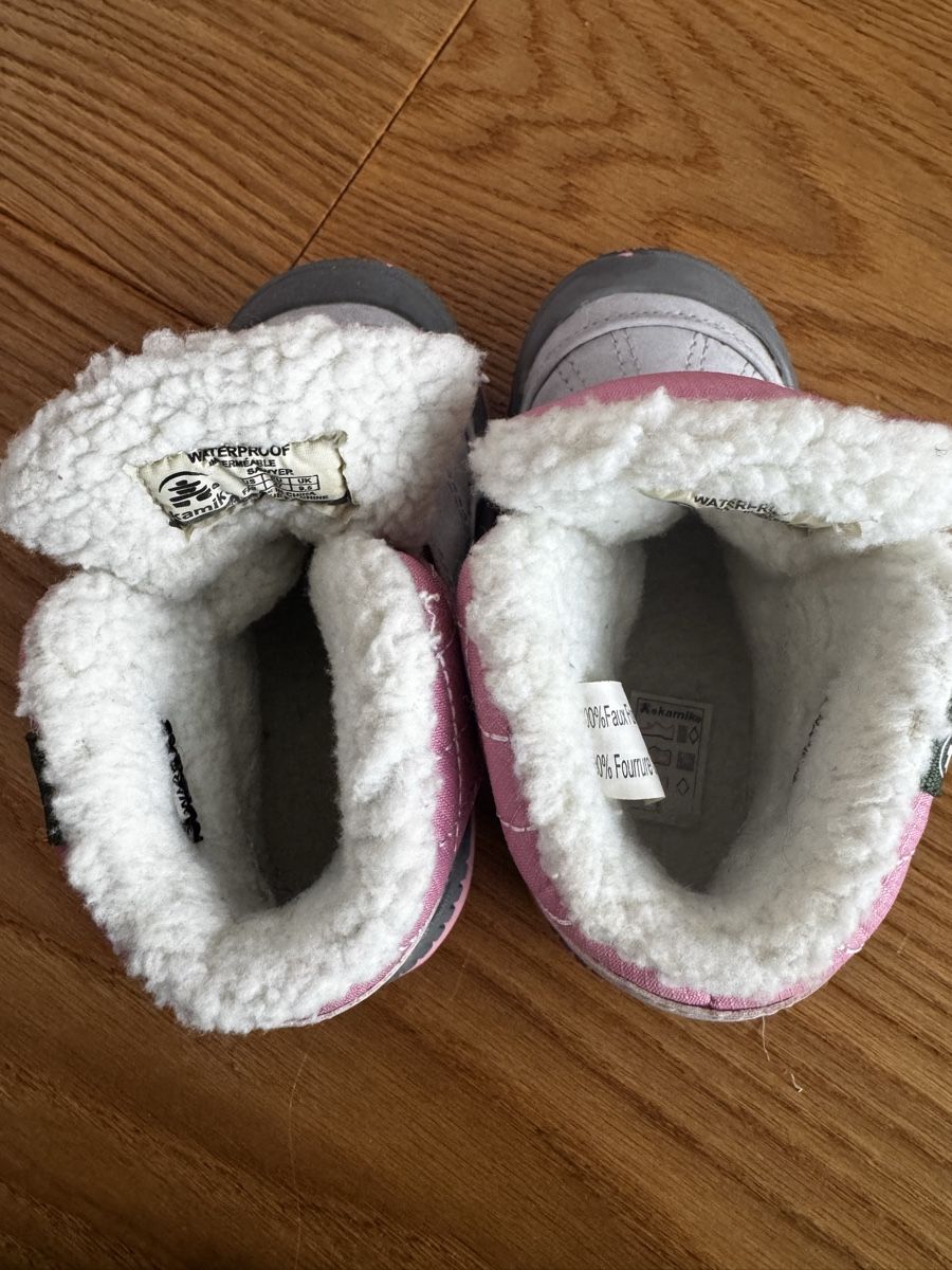Kamik Scarpe per ragazze: Kamik Mädchen Winterschuhe Gr. 27 – Usato da Killwangen venduto da was.sharp 5