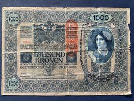 1000 Kronen Oesterreichisch-Ungarische Bank 1902 Banknote