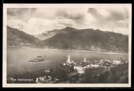 Vira Gambarogno, Veduta del paese e del 