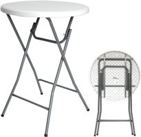 TrutzHolm Klapptisch weiß 80 cm