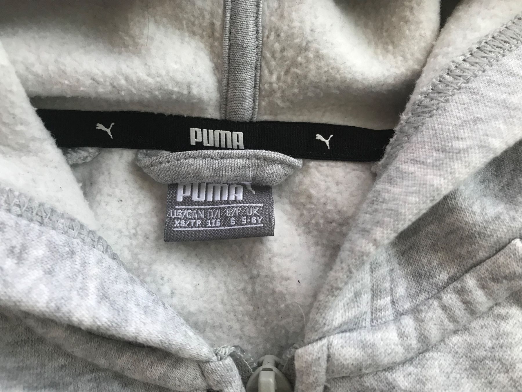 Puma Giacche & Cappotti: Trainer-Jacke von Puma Grösse 116 hellgrau – Usato da Emmenbrücke venduto da Hathor123 2