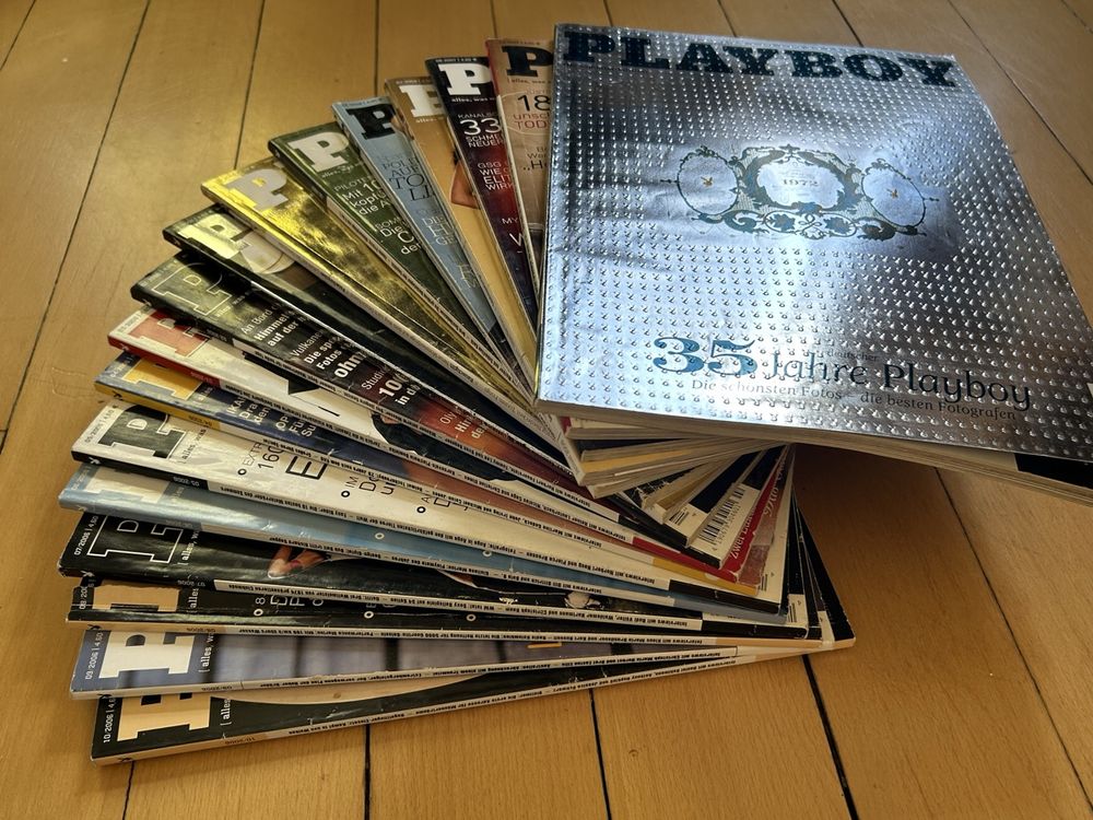 Playboy Zeitschrift Sammlung aus den Jahrgängen 06/07 08 (Gebraucht