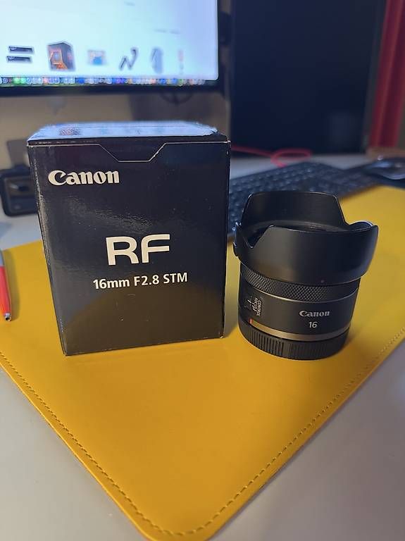Canon Obiettivi: Canon RF 16mm 2.8 inkl. Blende – Usato da Pfäffikon ZH venduto da PC86