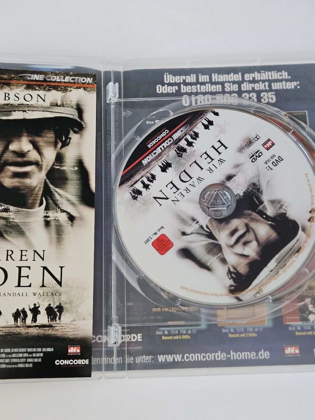 Tutti i DVDs: Wir waren Helden / DVD Mel Gibson / FSK 18 – Usato da Oberdorf BL venduto da BaldenEagle 1