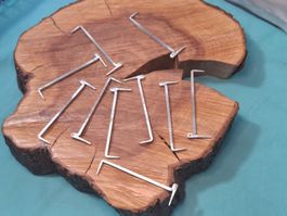 10 Streicher 8.5cm f. Fenster/Jalousie Vorreiber (4010#FBS2)