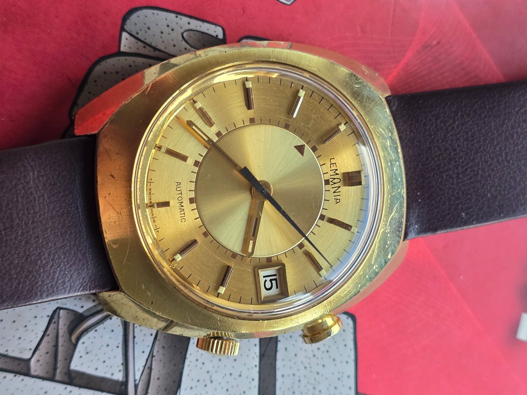 Favre Leuba Orologi: 20 Lemania Memomatic Wecker Cal 2980 Wunderschoen – Usato da Muri AG venduto da Corredor 1