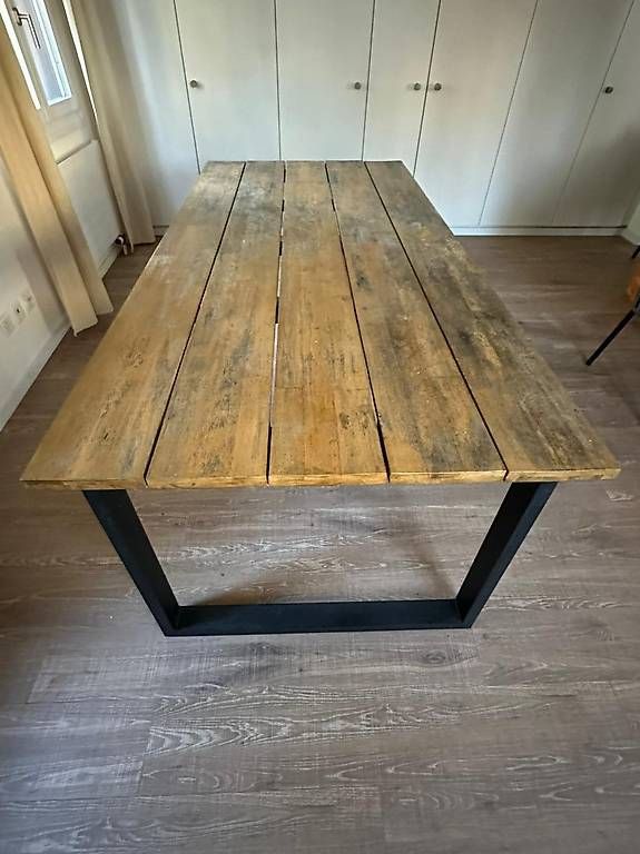 Micasa Tavoli: Micasa Tisch Holz/Metall + Bank – Usato da Goldach venduto da Fox_Man 1