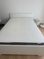 IKEA 140x200 bed MALM + Mattress Morgedal