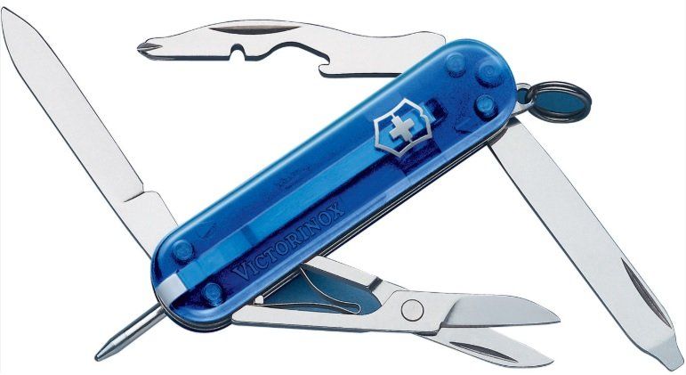 Victorinox Sharpy - Petit Aiguiseur De Couteaux De Poche Compact Et Efficace Pour Couteaux Suisses Et Lames Fines