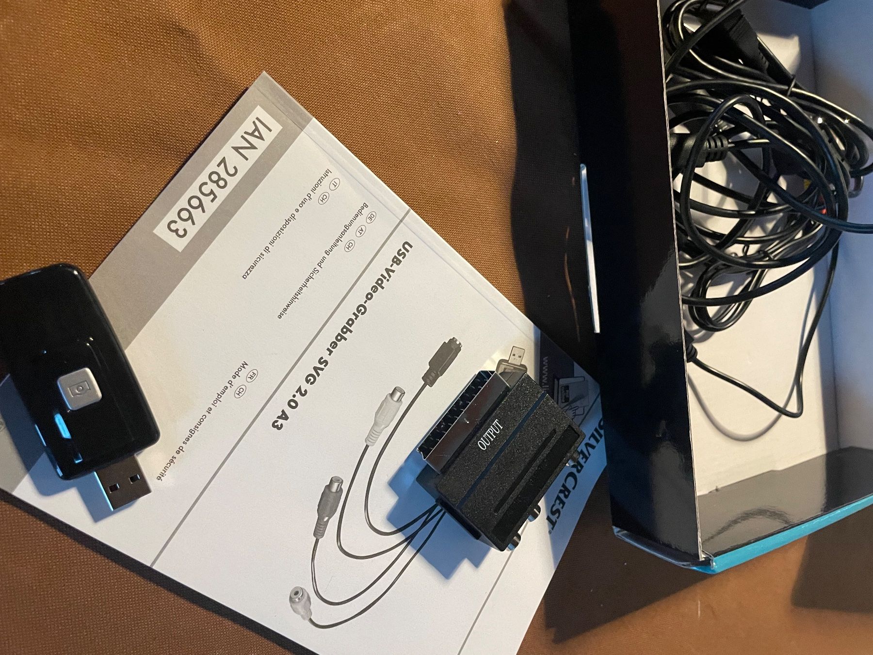 Convertitori: Silvercrest video Grabber USB Analog to Digital converter – Usato da Zürich venduto da Arcana_Fail 1