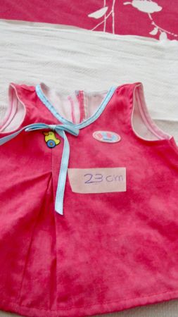 HABIT DE POUPEE ROBE BABY BORN
