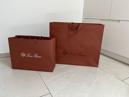 2 Tragetaschen Loro Piana
