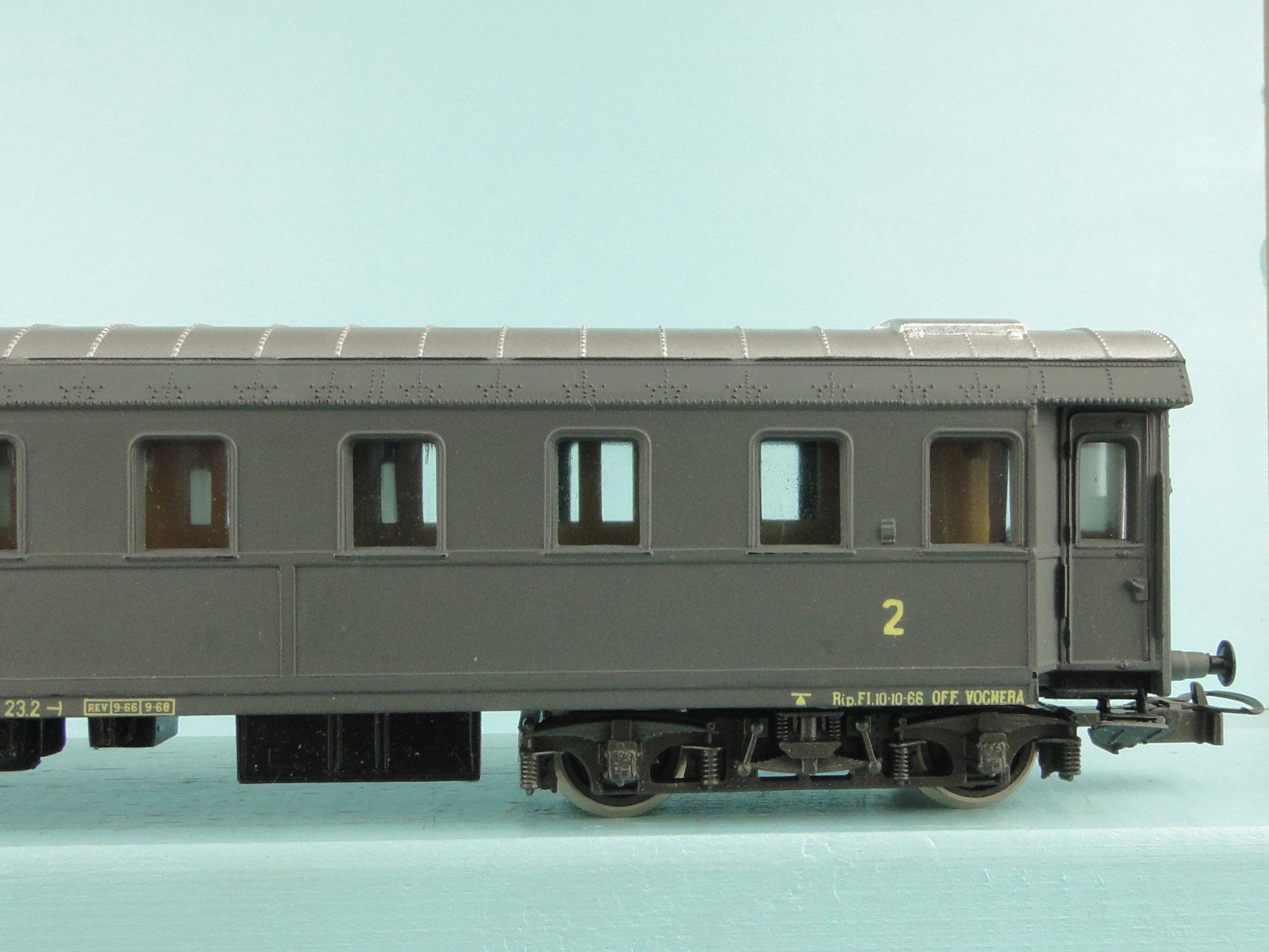 Rivarossi Modellini di ferrovie: Rivarossi H0 FS 31077 Carrozza 2 Kl. – Usato da Bülach venduto da cann11 6