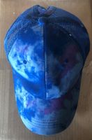 Coole Sommer Cap, blau mit Muster, Unisex