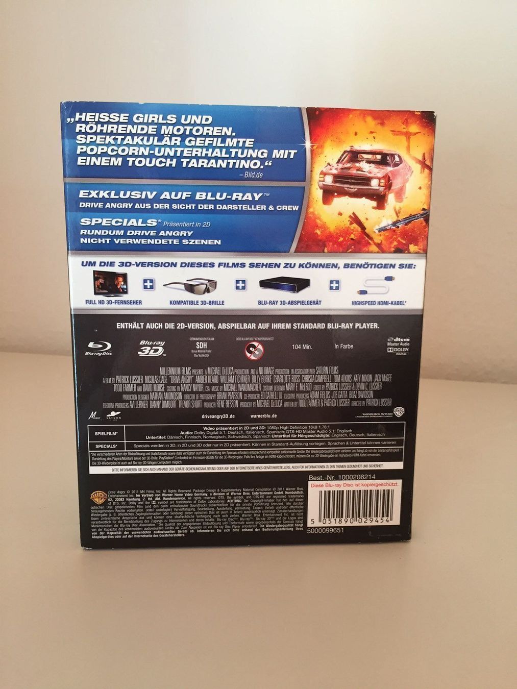 Tutti i DVDs: Drive Angry (2011) bluray – Usato da Tecknau venduto da Otacon0 1