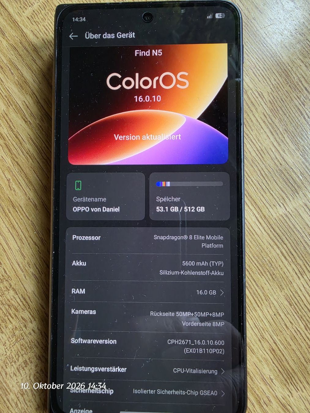 Oppo Telefoni cellulari / Smartphones: Oppo find n5 – Usato da Jakobsbad venduto da dandig 5