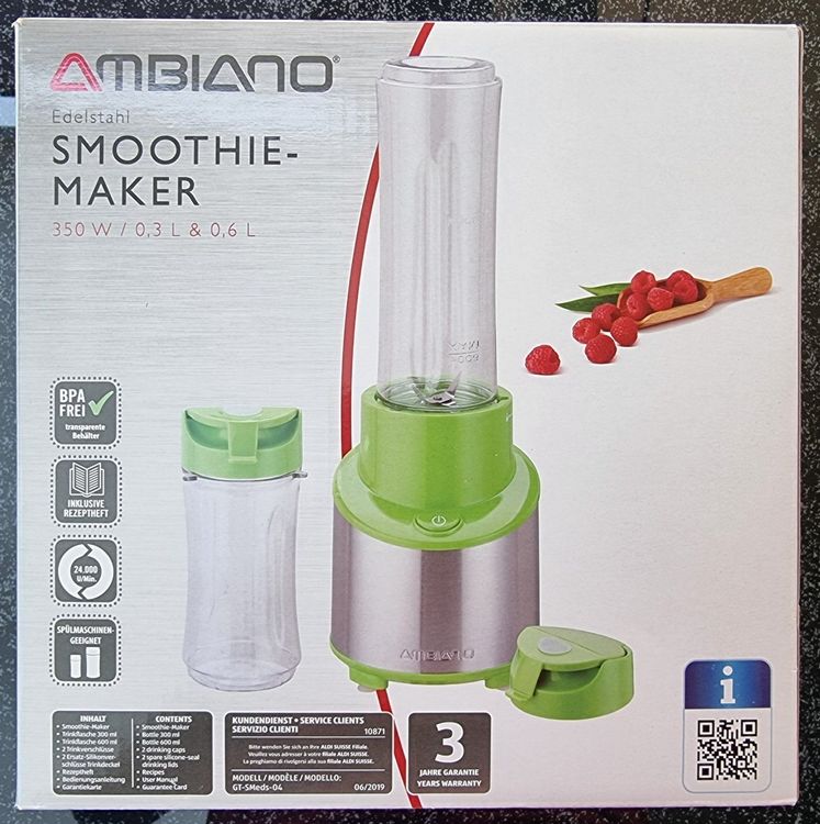 Ambiano on sale smoothie maker