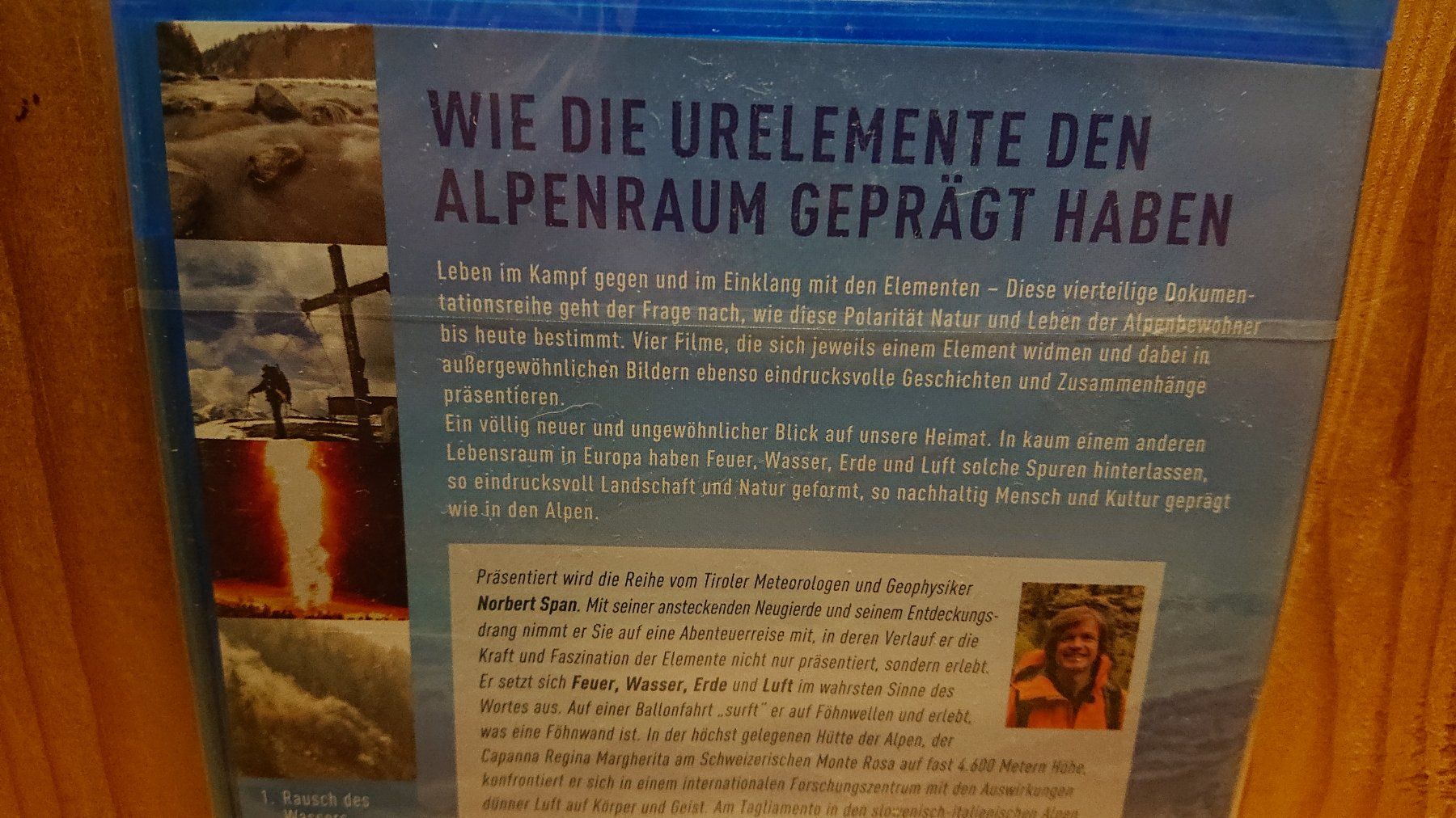 Tutti i DVDs: DIE VIER ELEMENTE Blu-Ray – Nuovo (secondo la descrizione) da Wilderswil venduto da Exebub 2