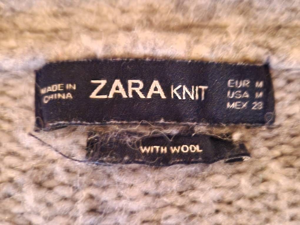 Zara Giacche: Dicke graue Strickjacke Zara Grösse M – Usato da Zürich venduto da ninni_me 2