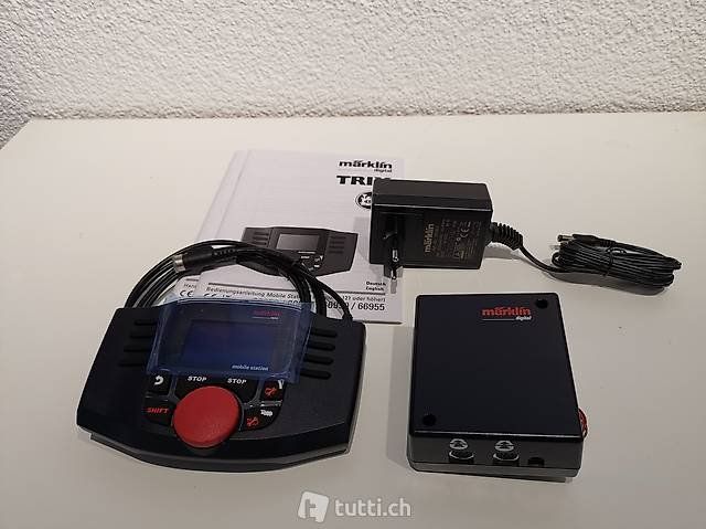 Pack Commande Digitale Märklin Mobile Station 60657 + Boîte De Raccordement + Alimentation - Pour Trains HO