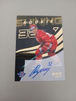 Eishockey Karte Rookie Bisig Robin 32 signiert gute 