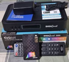 DigiQuest Q99 4K UHD Combo Receiver inkl. Tivùsat Karte