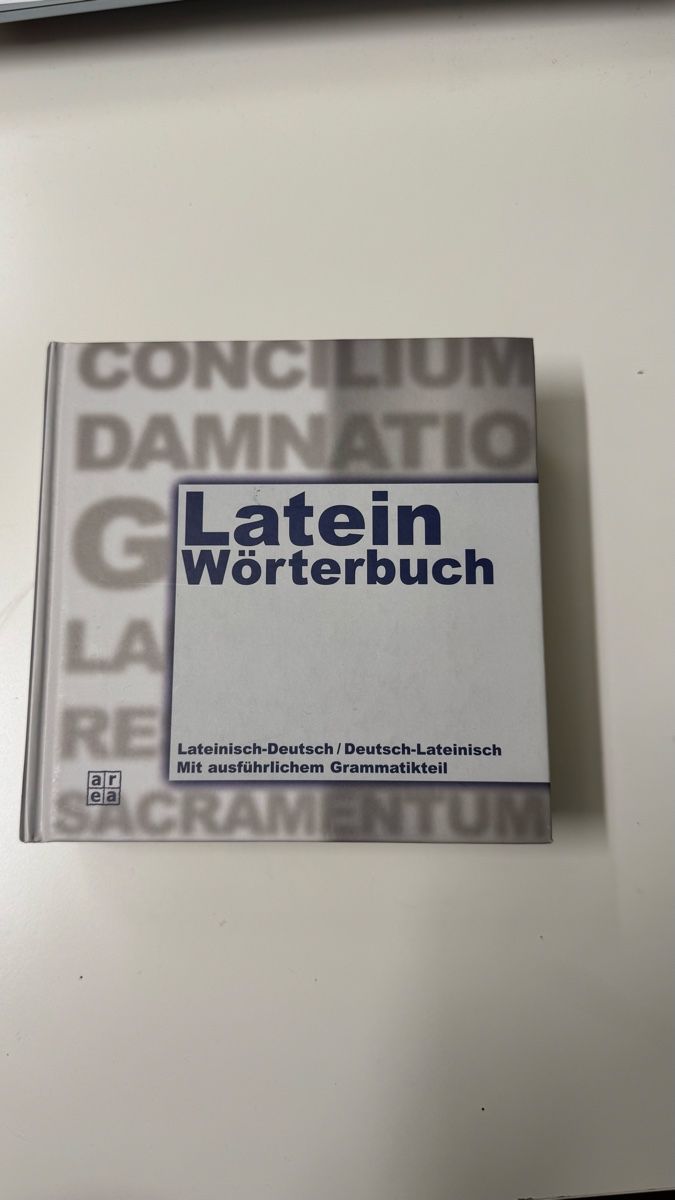 Libri: Latin Dictionary German-Latin/Latin-German – Usato da Oberägeri venduto da rsi_h6fc