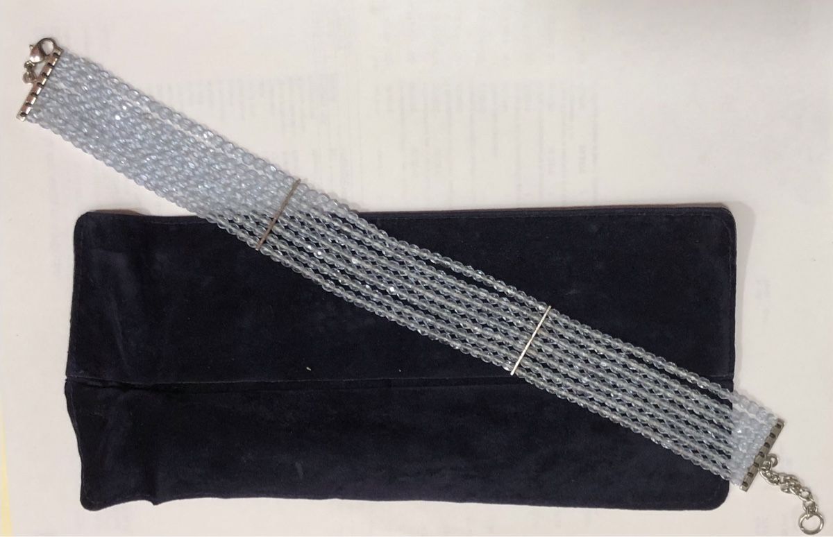 Catenine: Collana Dolman cristalli per donna elegante – Usato da Riva San Vitale venduto da bau64