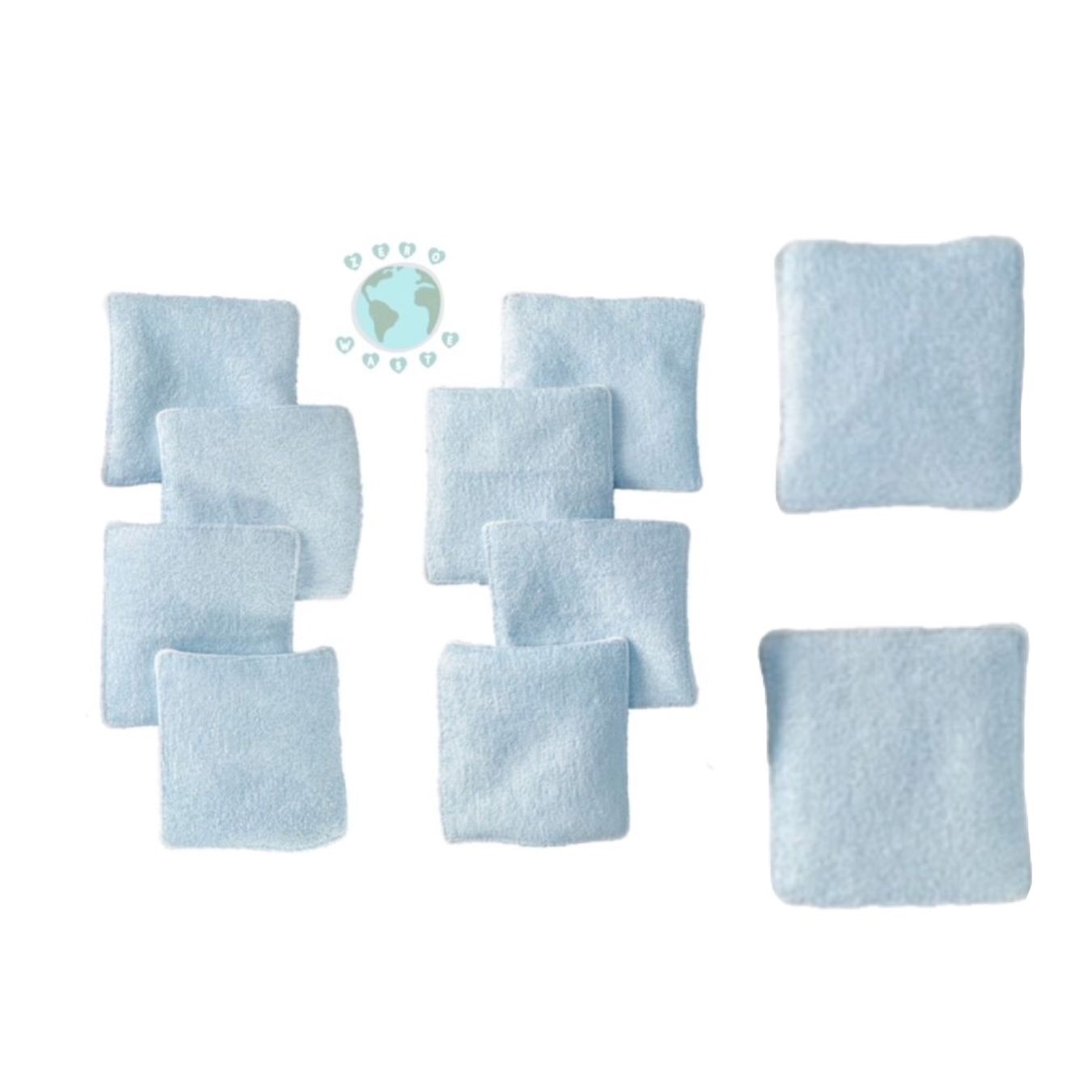 Cura del viso: Handmade Bamboo Pads Bambus Abschminkpads ZERO WASTE 10 St. – Nuovo e nell'imballaggio originale da Emmenbrücke venduto da little.treasures
