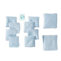 Handmade Bamboo Pads Bambus Abschminkpads ZERO WASTE 10 St.