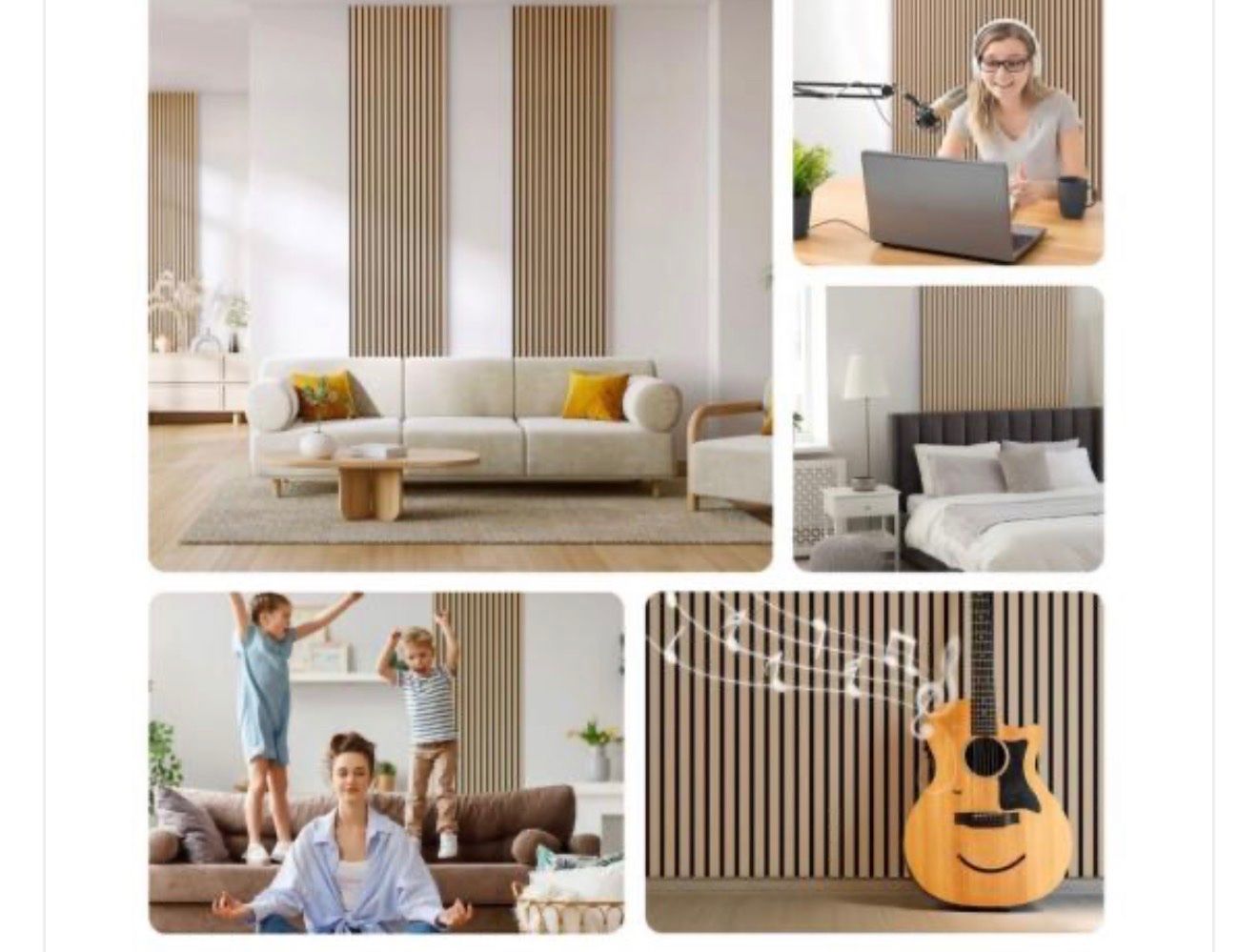 Autres accessoires: Akustikpaneele 4er Set - Eiche – Neuf avec emballage d'origine à Amriswil par JaJa-Express 4