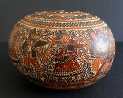 Peruanische Kalebasse Ø 14 cm